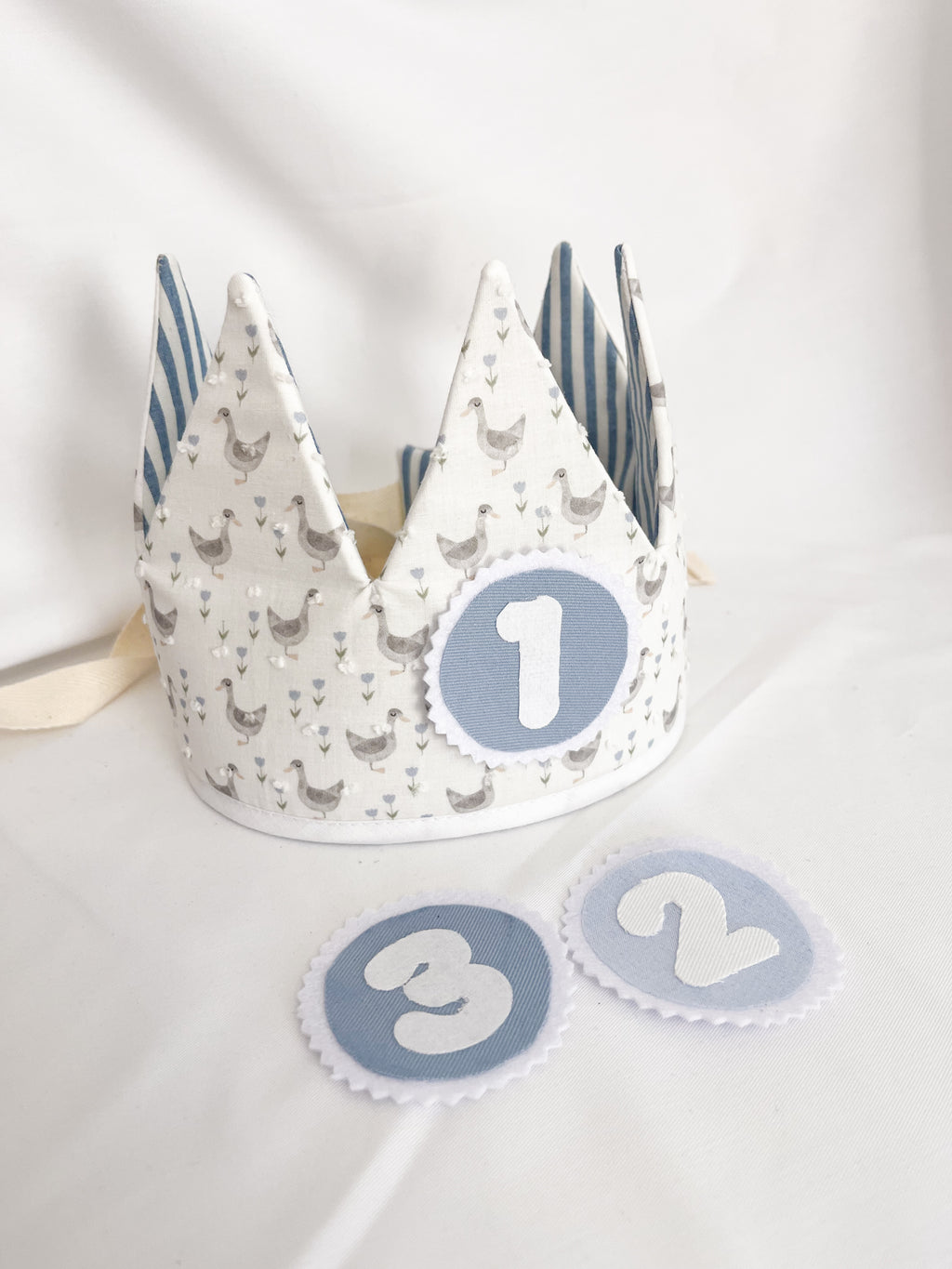 Corona cumple reversible personalizada