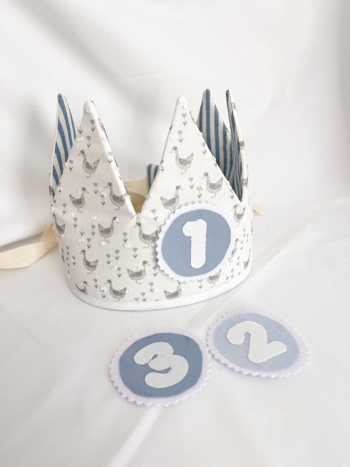 Corona cumple reversible personalizada