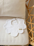 White Honeycomb Bib
