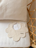 Babero Vichy Beige