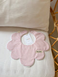 Babero Vichy mini Rosa